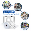 2 1/4" x 85' BPA Free Thermal Paper(50rolls/ctn)