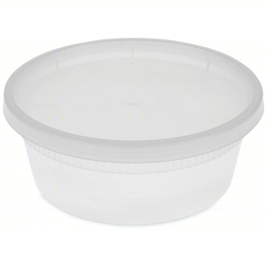 8 oz Disposable Soup Cups With Lids Plastic 240 Set