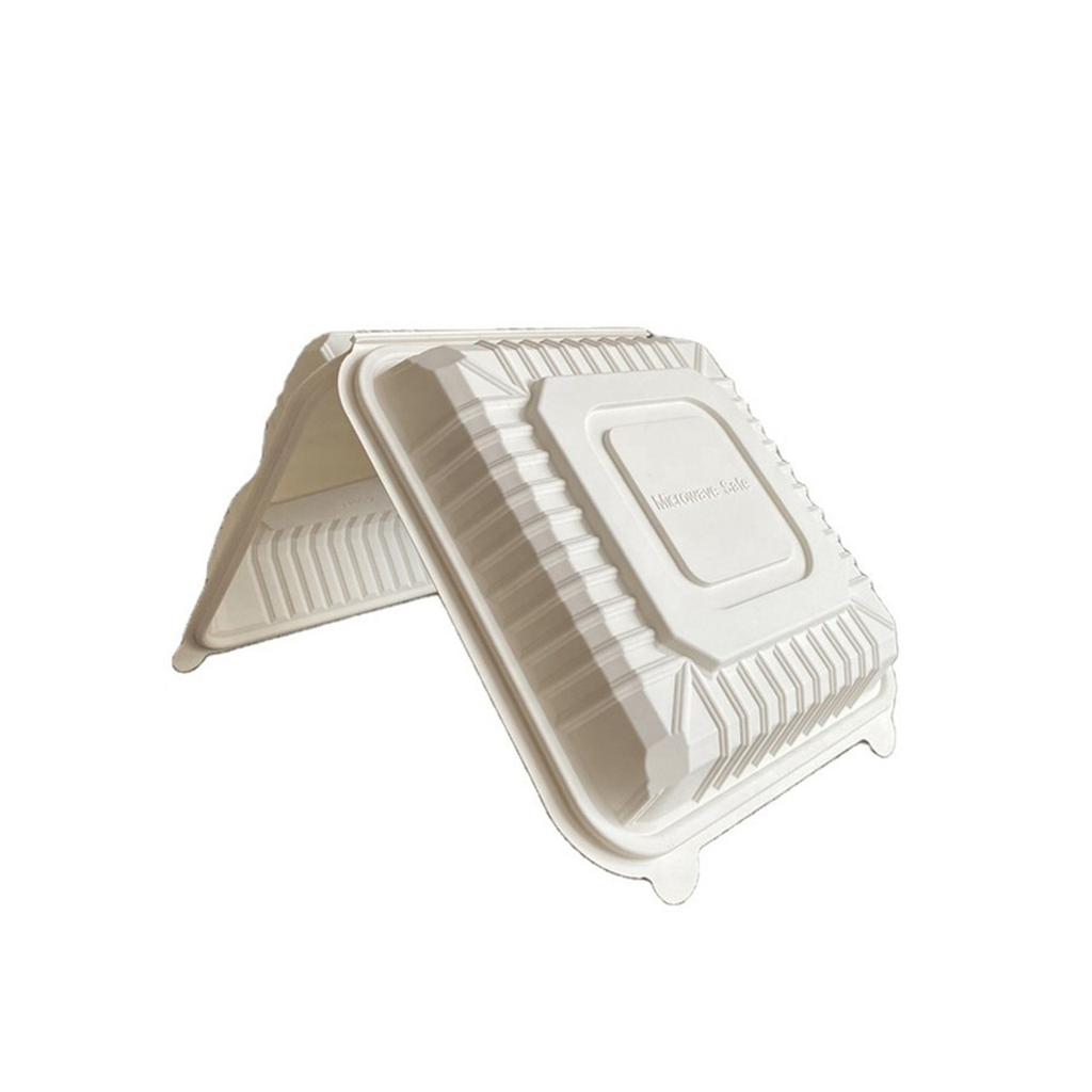 9" Plastic Eco Clamshell 150 pcs - FS