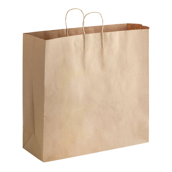 Paper Handle Bag 18x7x18 Natural