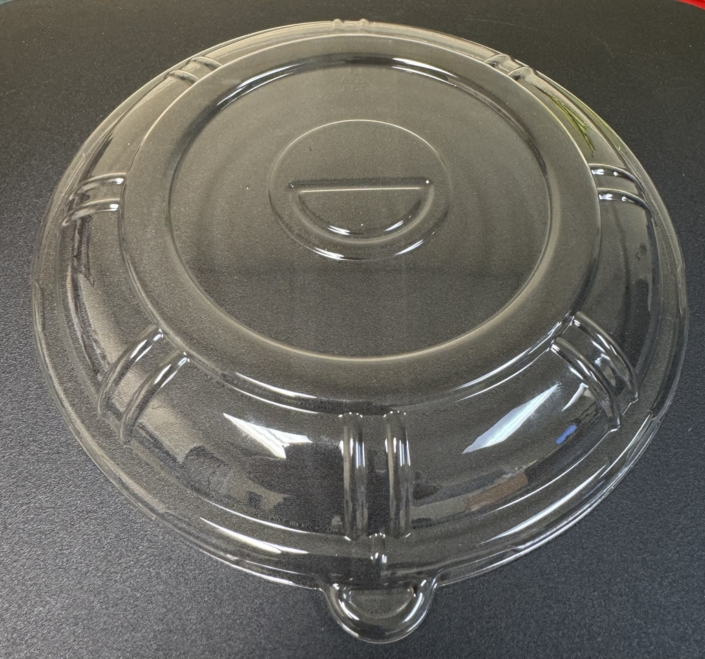 Red Poke Logo Dome Lid for Fiber Bowl