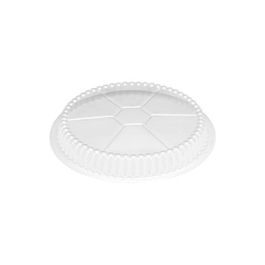 Clear Plastic Lids for 7" Round Aluminum Foil Pans 500 pcs