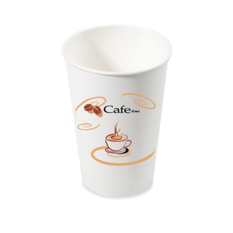 12 oz Disposable Coffee Cups Paper Printed 1000 pcs