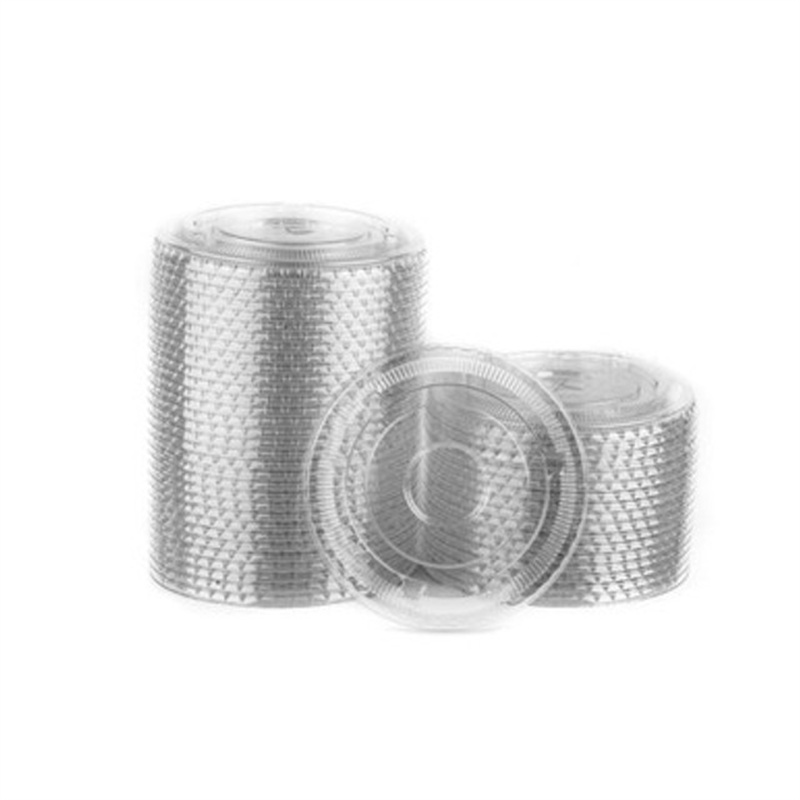 Disposable Plastic Flat Lids For Cold Cups 1000 pcs