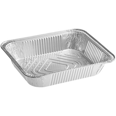 Half Size Deep Aluminum Tray Heavy Duty 100pcs