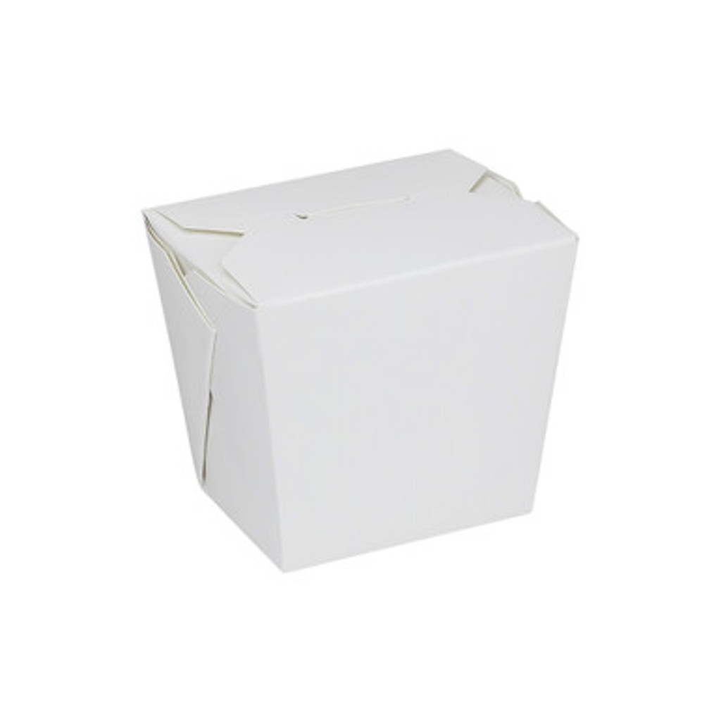 16 oz Plain White Food Pail 500 pcs