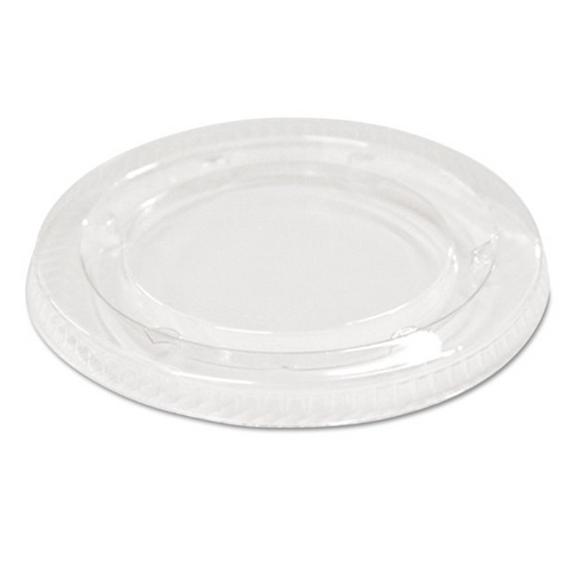 3.25/4oz Plastic Disposable Portion Cup Lids 2500 pcs