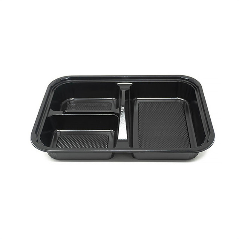 3 Compartment Rectangle Food Container 270 pcs