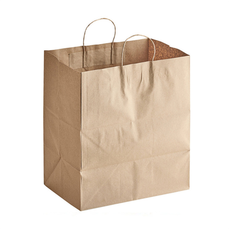 Jumbo Handle Kraft Paper Bag  200 pcs