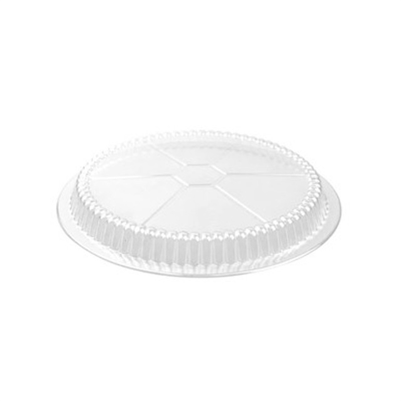 Clear Plastic Lids for 8" Round Aluminum Foil Pans 500 pcs