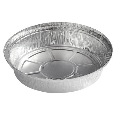 8"  Heavy Duty Round Foil Pan For Food 500 pcs