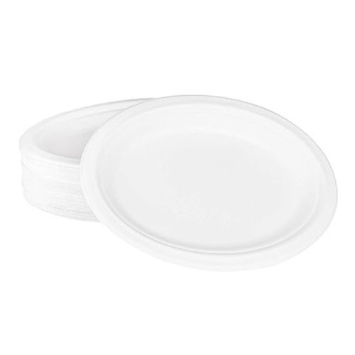 12.5''x10" Biodegradable Oval Plate Microwavable 500pcs