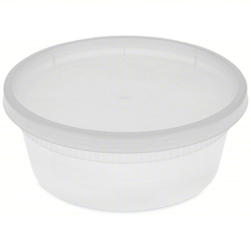 [DC08-OP] 8 oz Disposable Soup Cups With Lids Plastic 240 Set