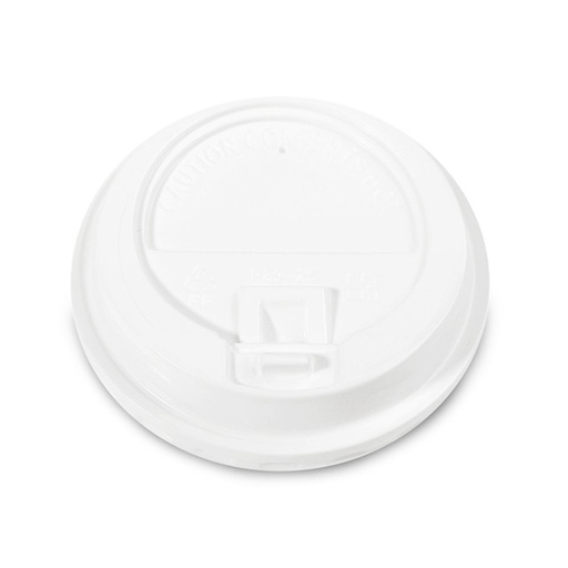 [CCDL10-16-WHT] Plastic Lids for 10 oz 12 oz 16 oz 20 oz Hot Cups Disposable 1000 pcs