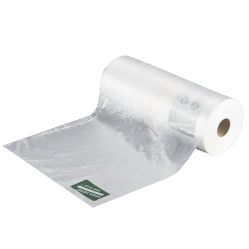 [PU1220162] 12" x 20" Plastic Side Print Produce Bag 2 Roll