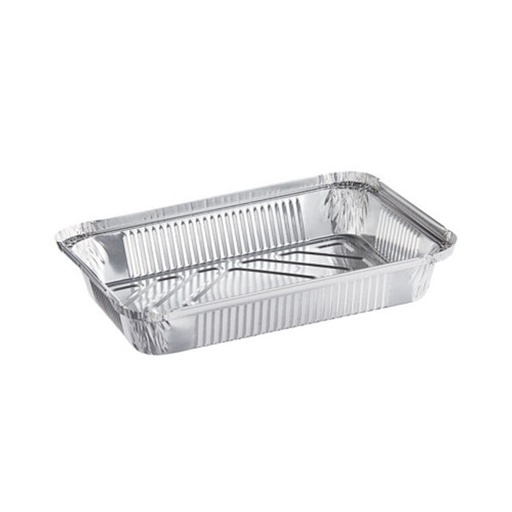 [AL768-FS] 1.5 lb Aluminum Trays for Food Disposable Rectangular 500 pcs (768)